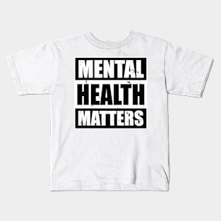 Mental Health Matters Kids T-Shirt